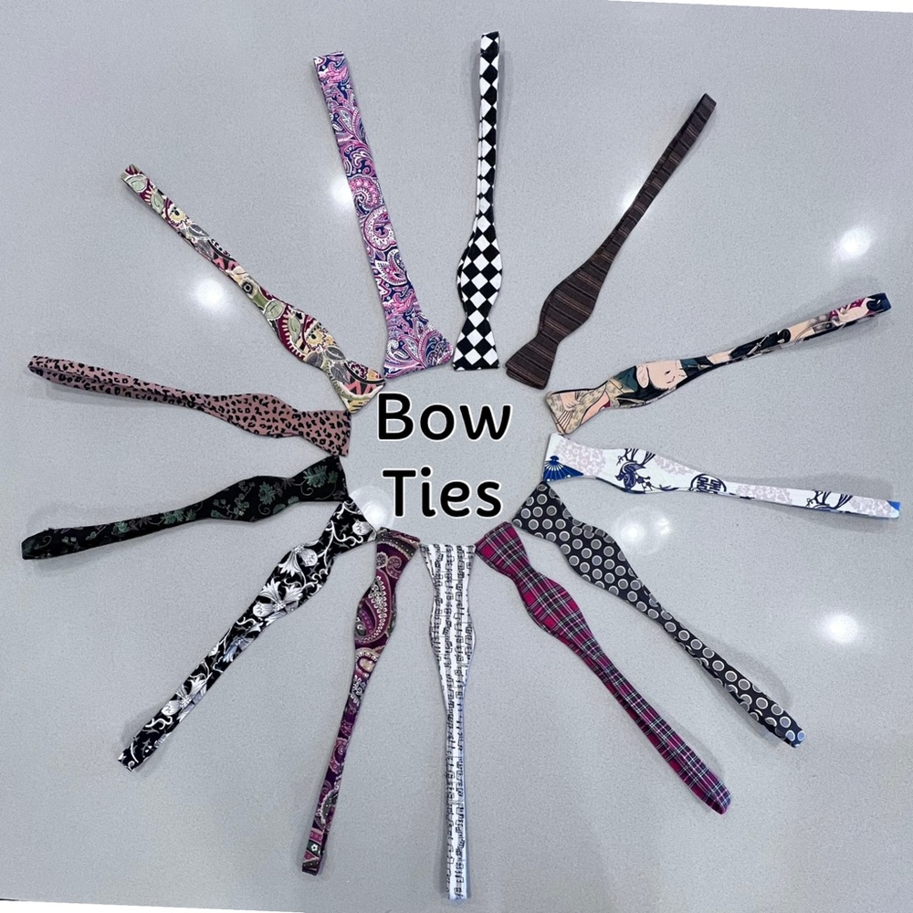 Bow ties 3 for $12 & get a Flawed one for Free / Please read description below